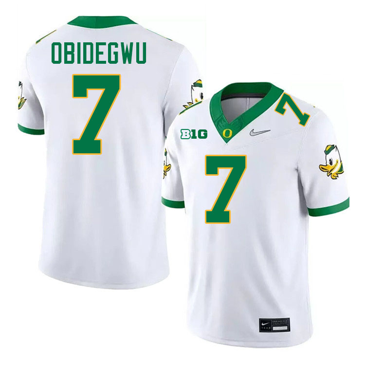 Ify Obidegwu Oregon Jersey,Oregon Ducks Football Uniforms,Jerseys Youth-White